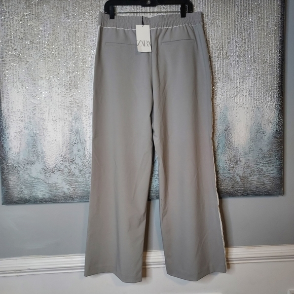Zara Pants With Side stripe and Elastic waistband with drawstring - Picture 10 of 11